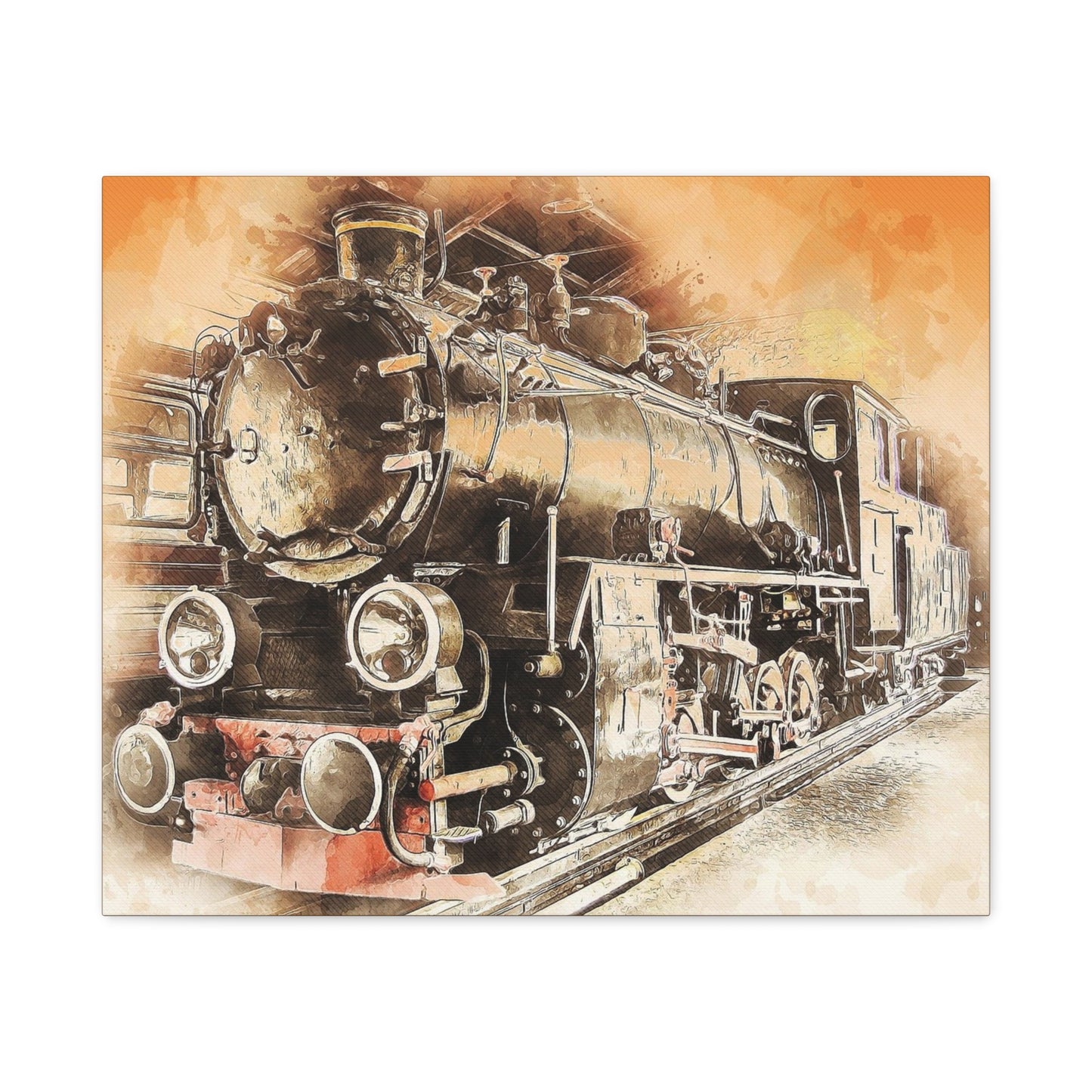 Locomotive Matte Canvas, Stretched, 1.25"