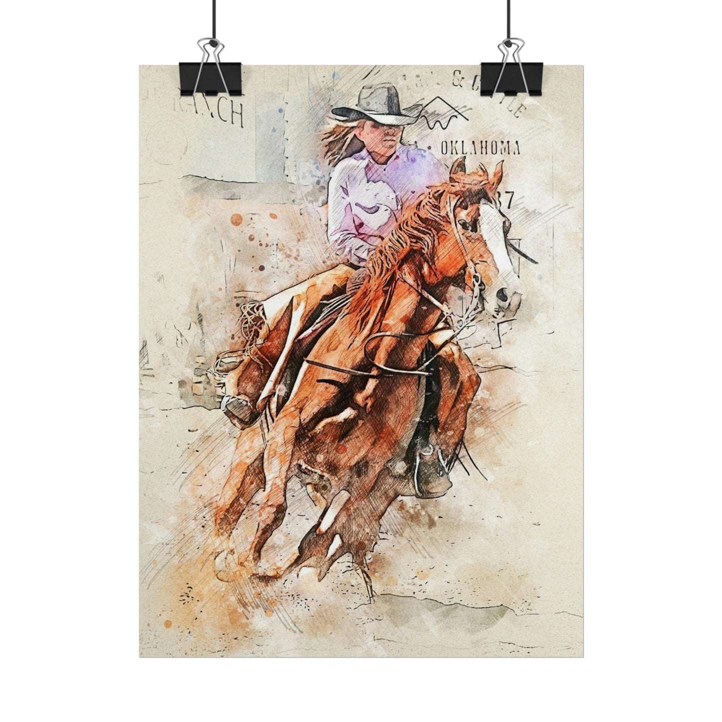Rodeo Rolled Posters