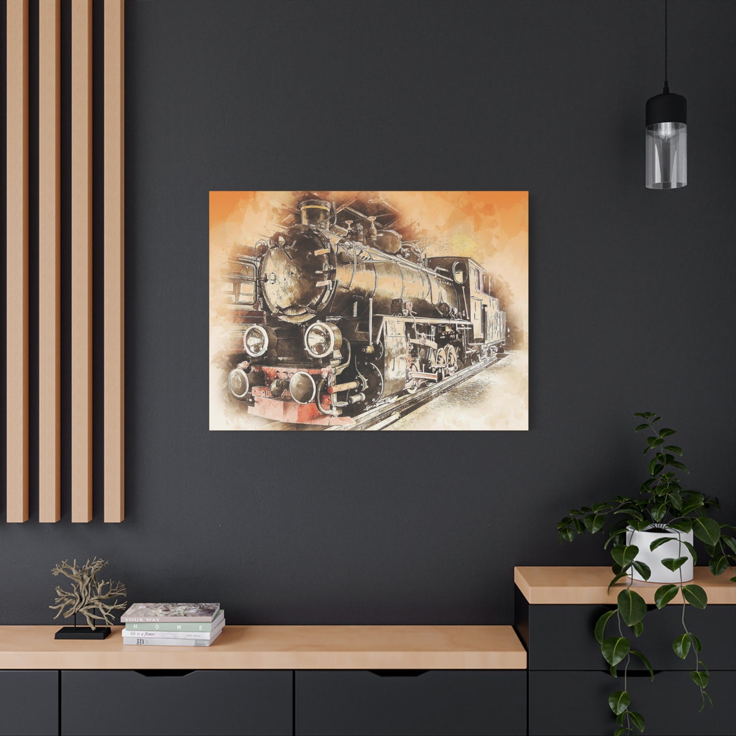 Locomotive Matte Canvas, Stretched, 1.25"