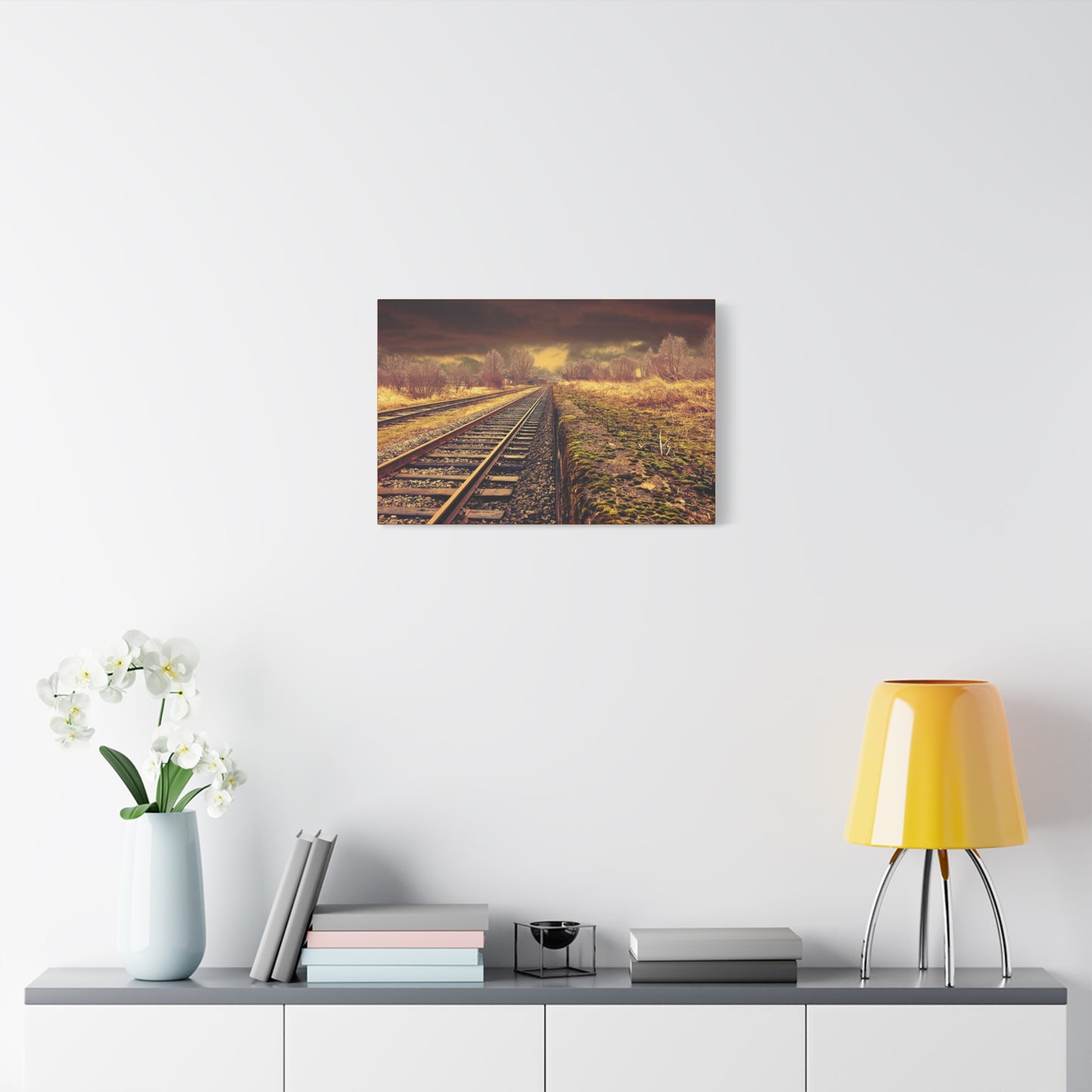 Tracks Matte Canvas, Stretched, 1.25"