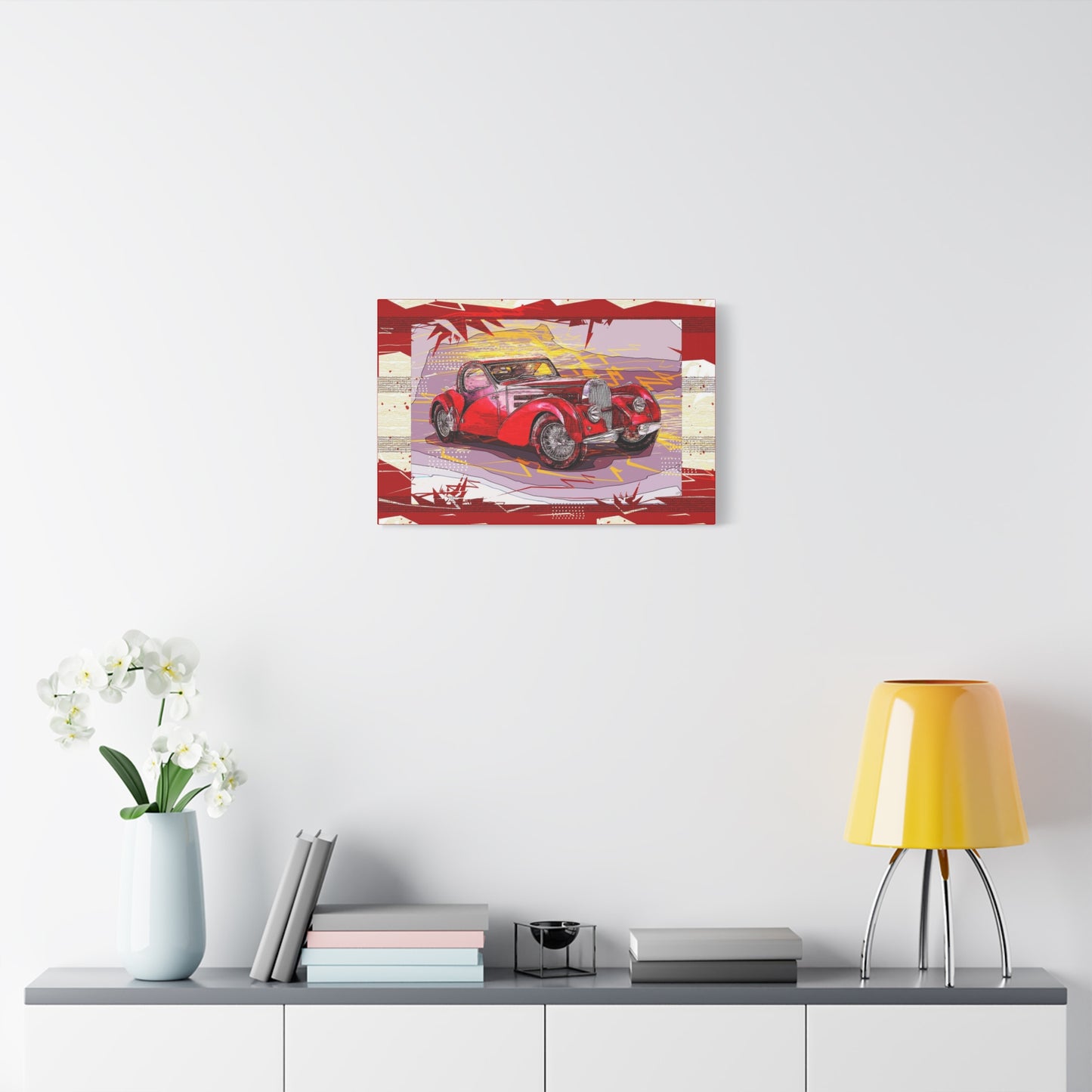 Bugatti Matte Canvas, Stretched, 1.25"