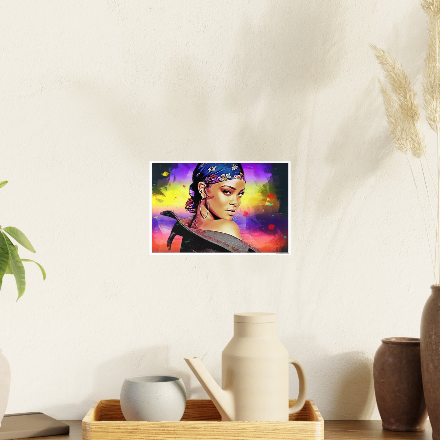 Woman Photo Art Paper Posters