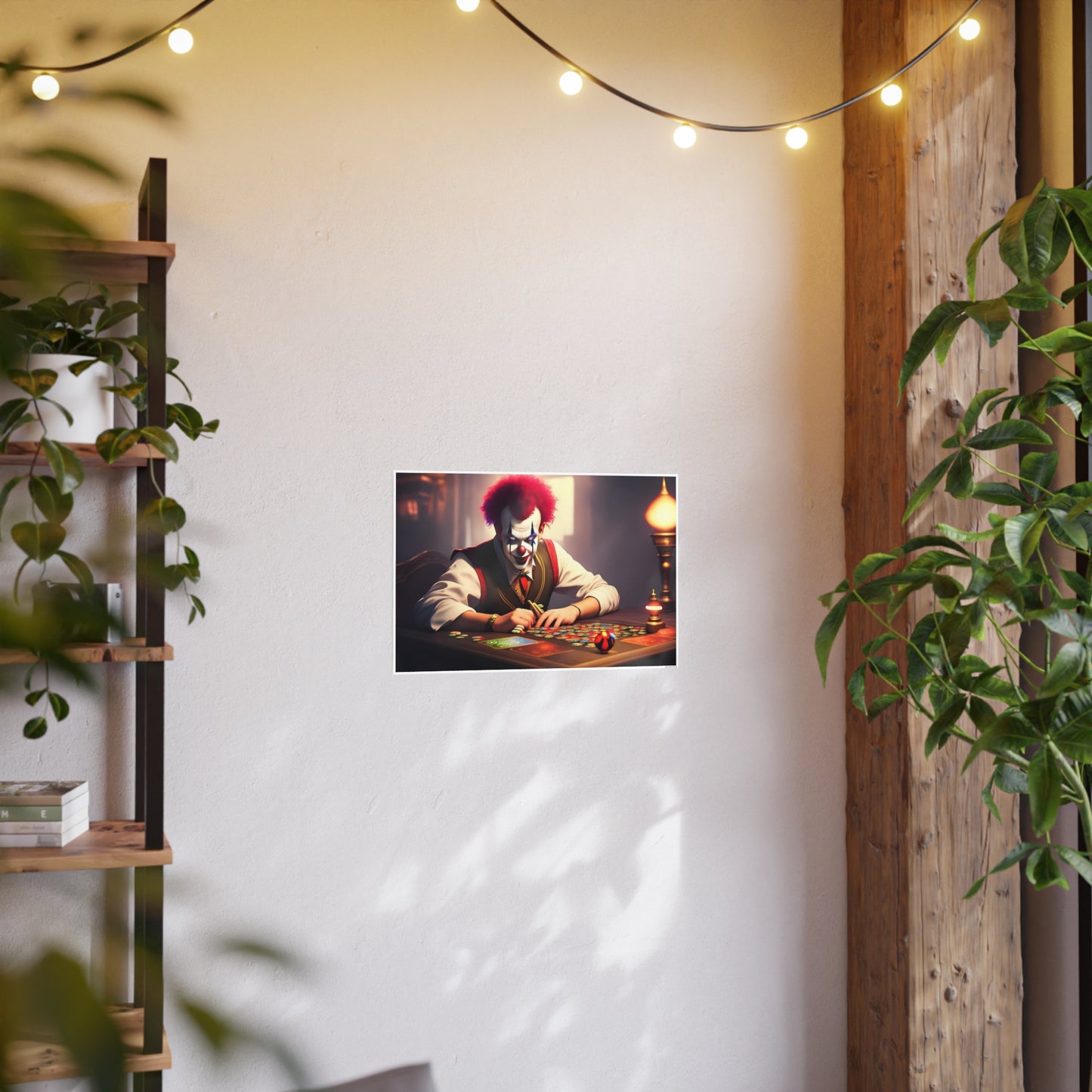 Clown AI Gen Photo Art Paper Posters