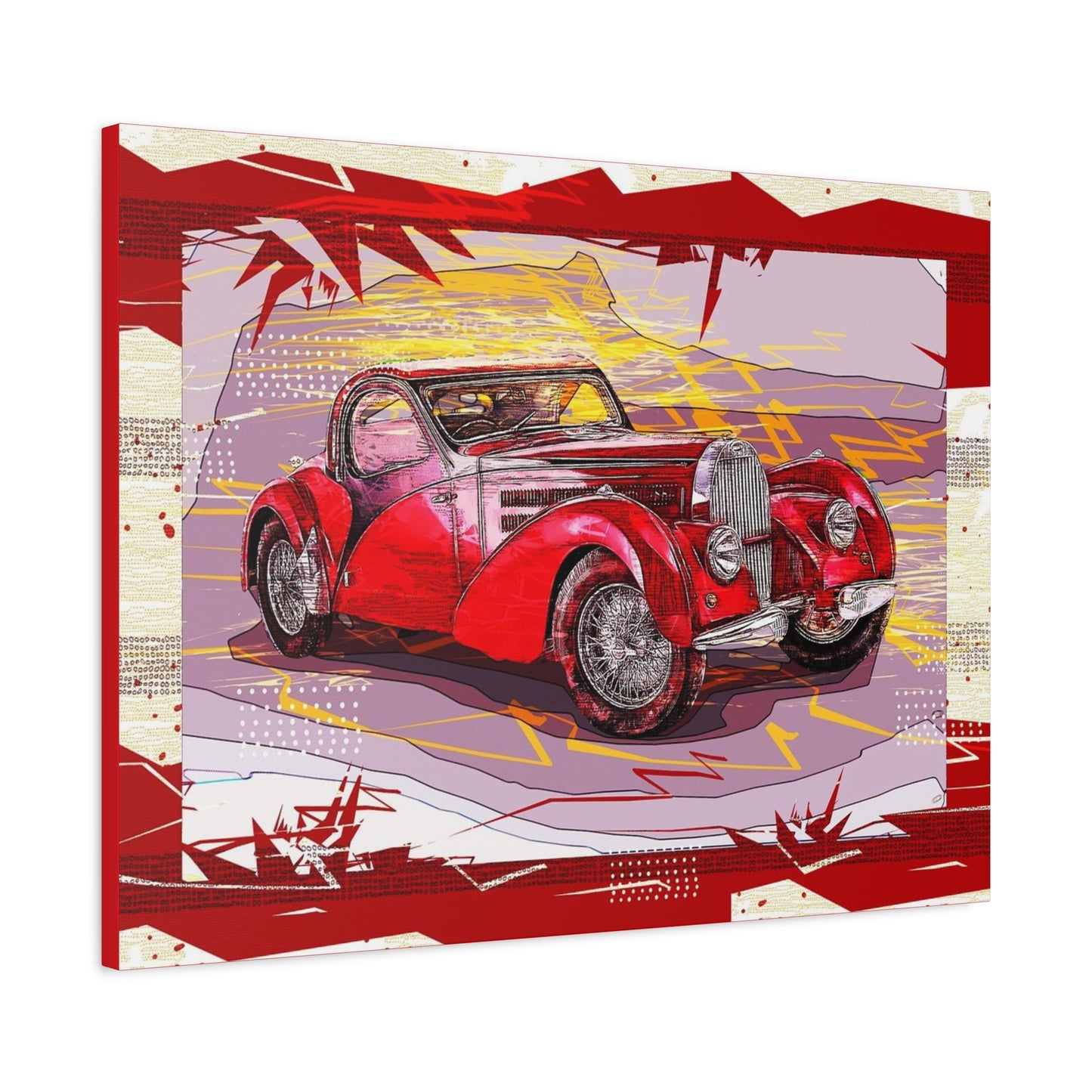 Bugatti Matte Canvas, Stretched, 1.25"