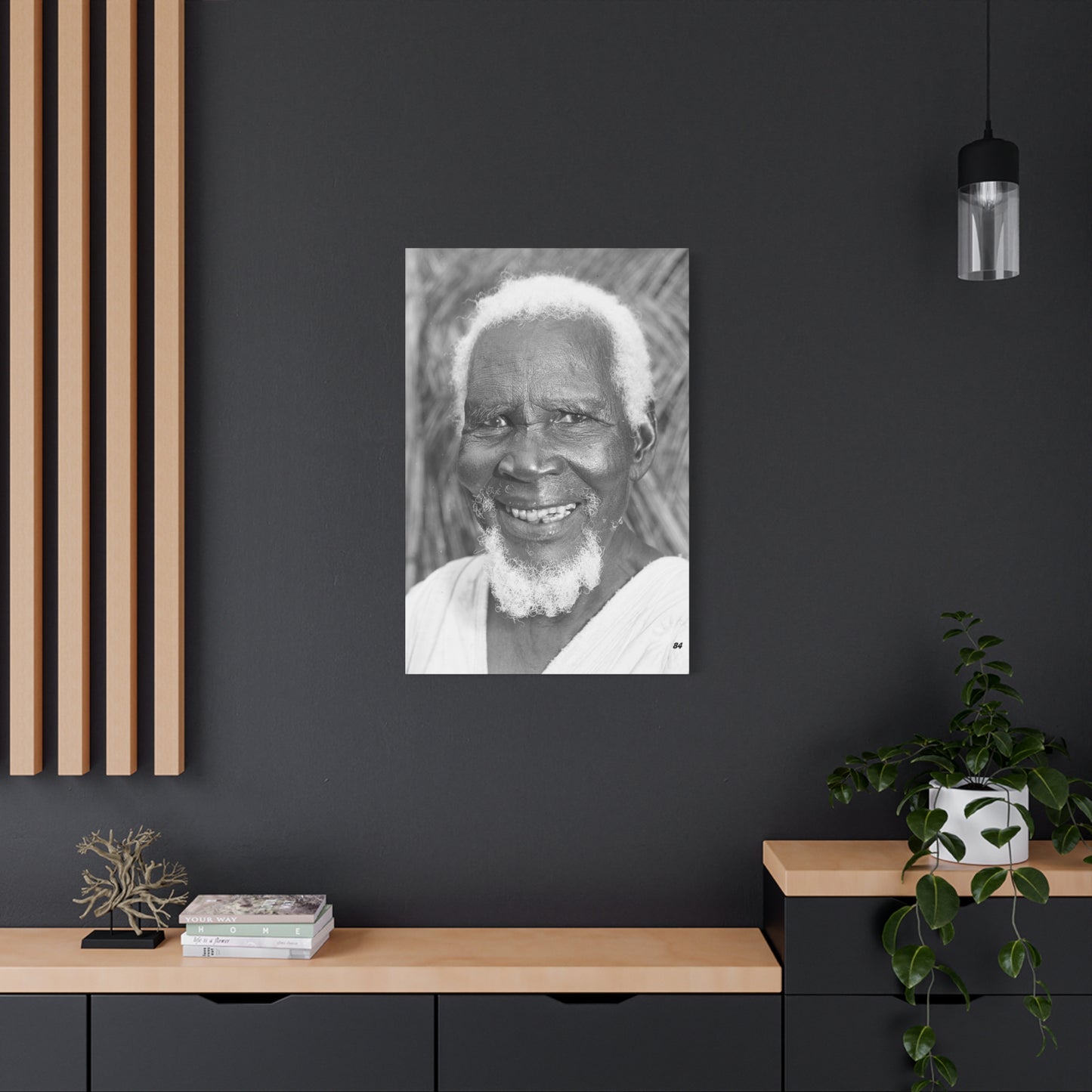Old Man Matte Canvas, Stretched, 1.25"