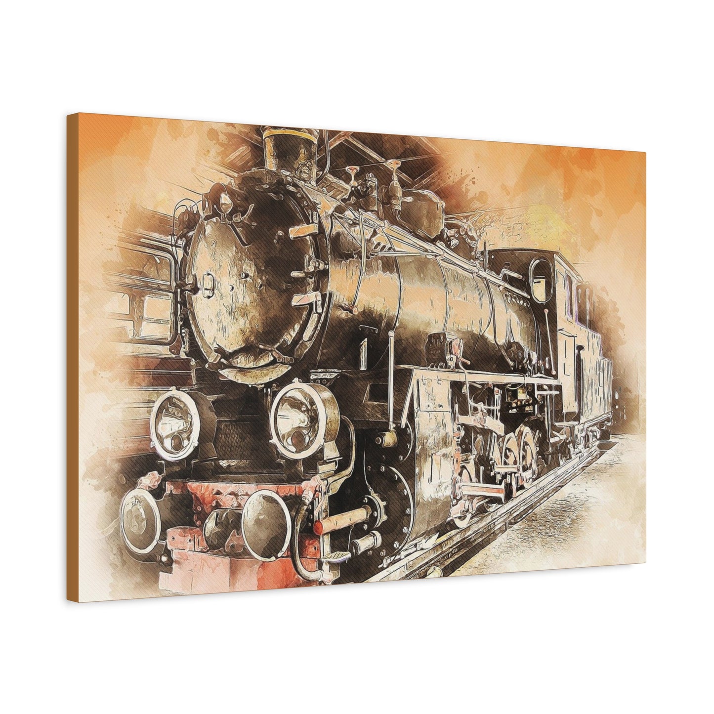 Locomotive Matte Canvas, Stretched, 1.25"