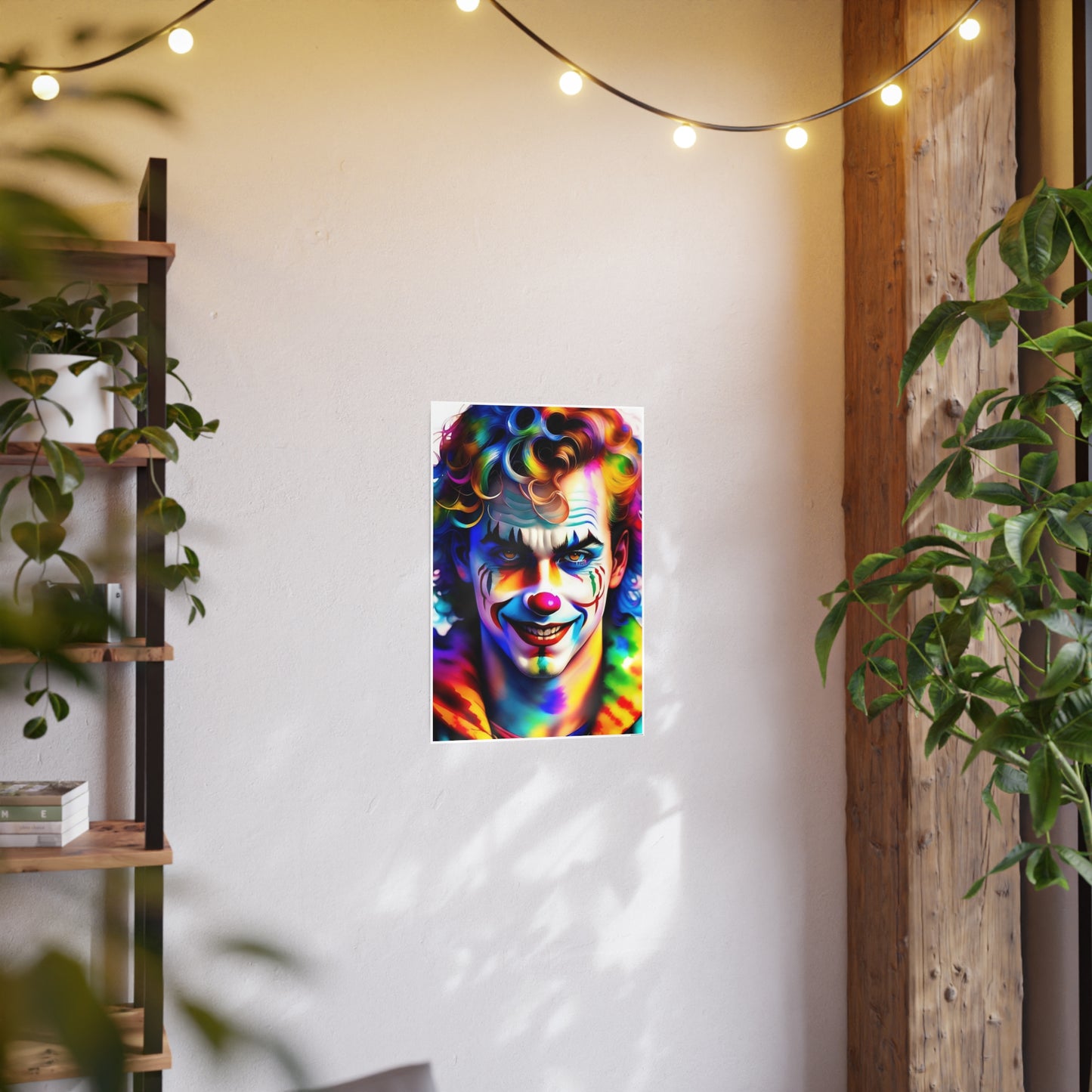 Clown AI Gen Photo Art Paper Posters