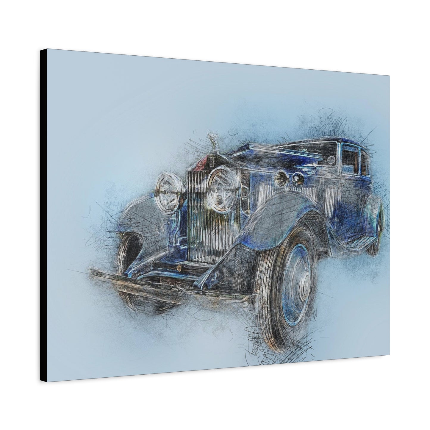 Old Car Matte Canvas, Stretched, 1.25"