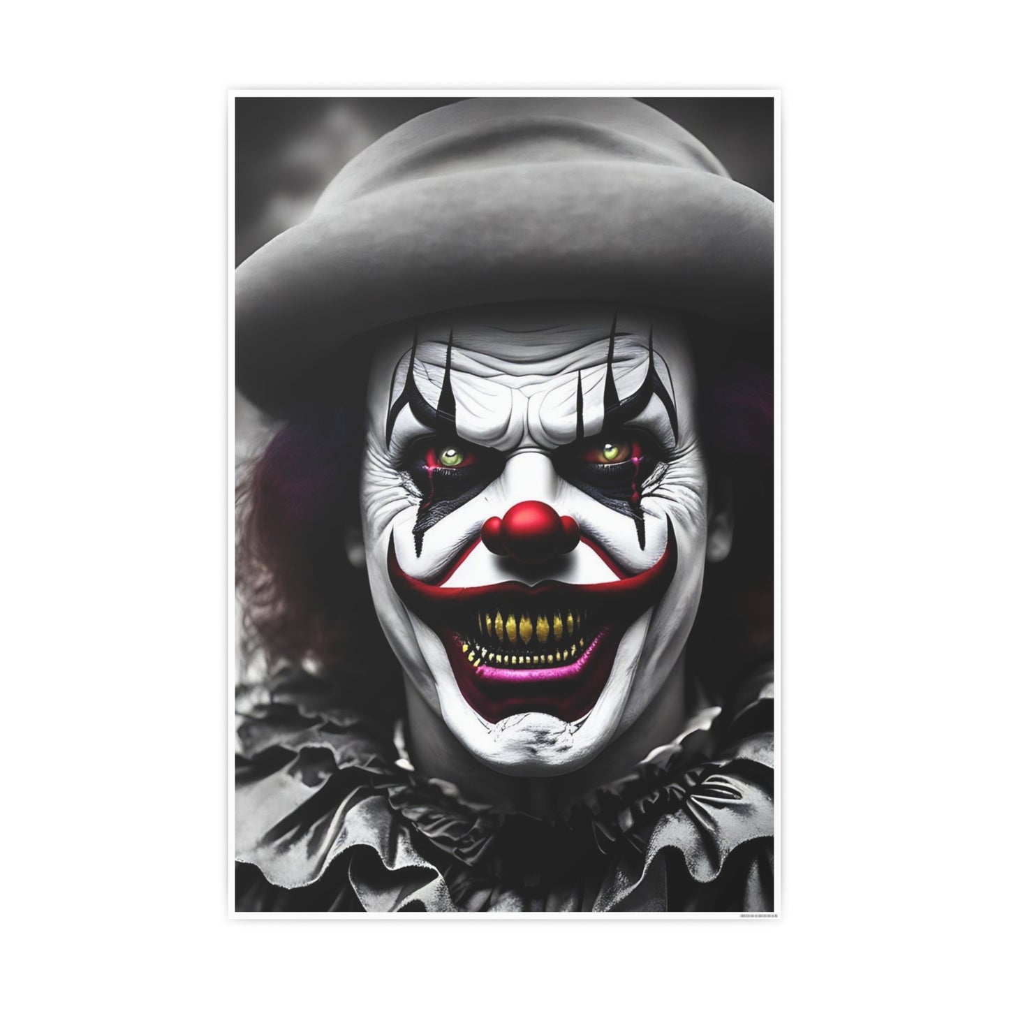 Clown AI Gen Photo Art Paper Posters