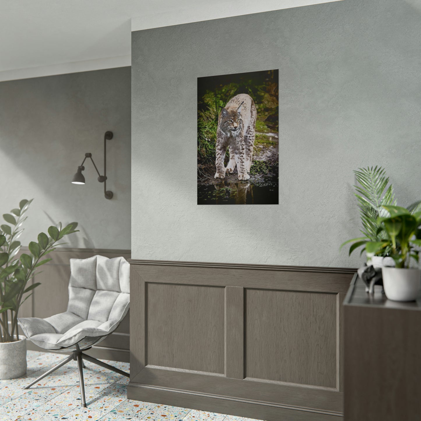 Bobcat Rolled Posters
