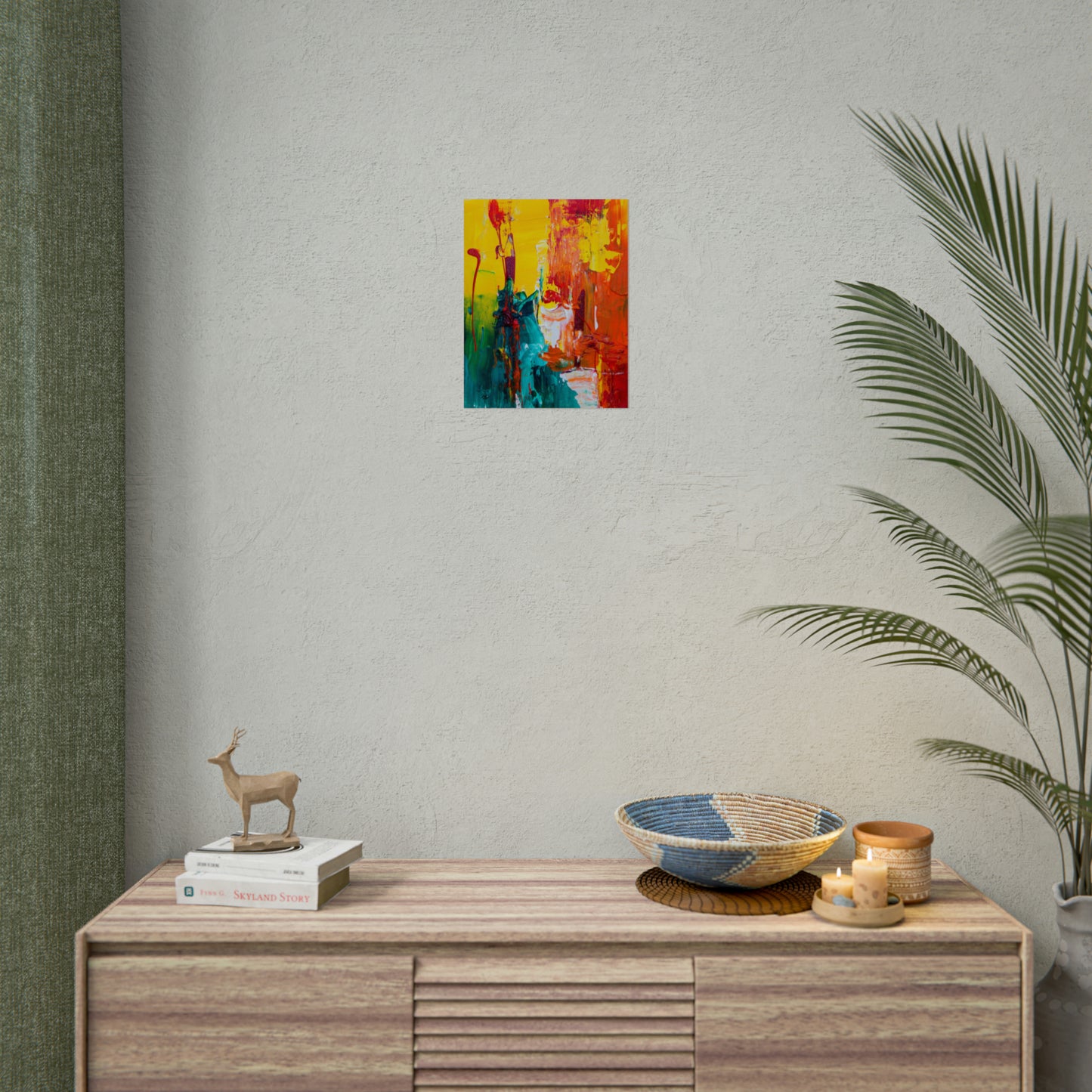 Abstract Rolled Posters