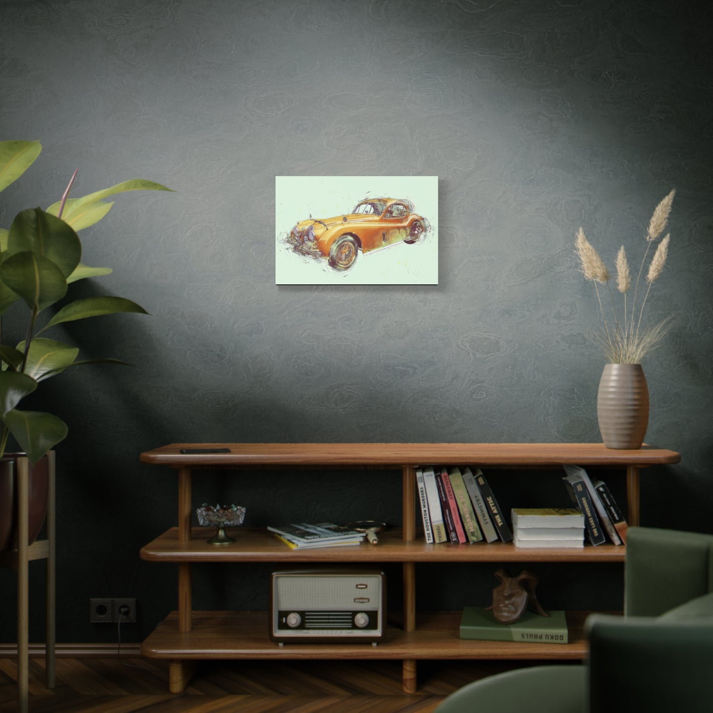 Jaguar Matte Canvas, Stretched, 1.25"