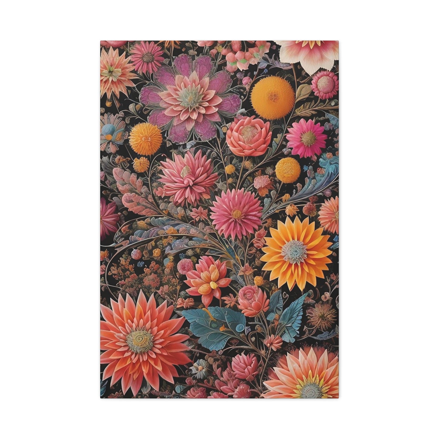 Flowers AI Gen Matte Canvas, Stretched, 1.25"