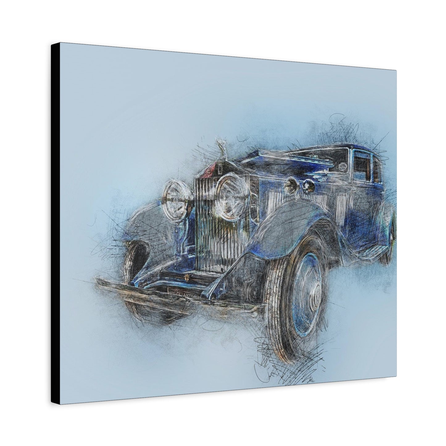 Old Car Matte Canvas, Stretched, 1.25"