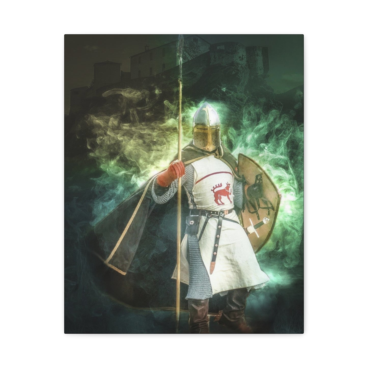 Knight Matte Canvas, Stretched, 1.25"