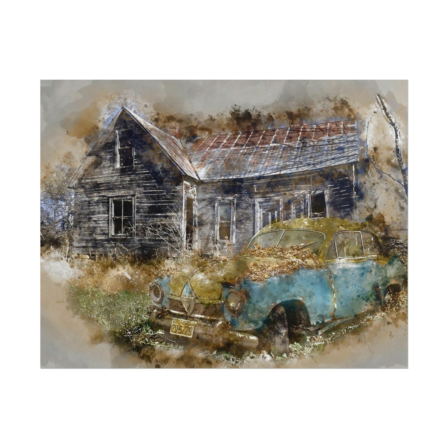 Old Barn Rolled Posters