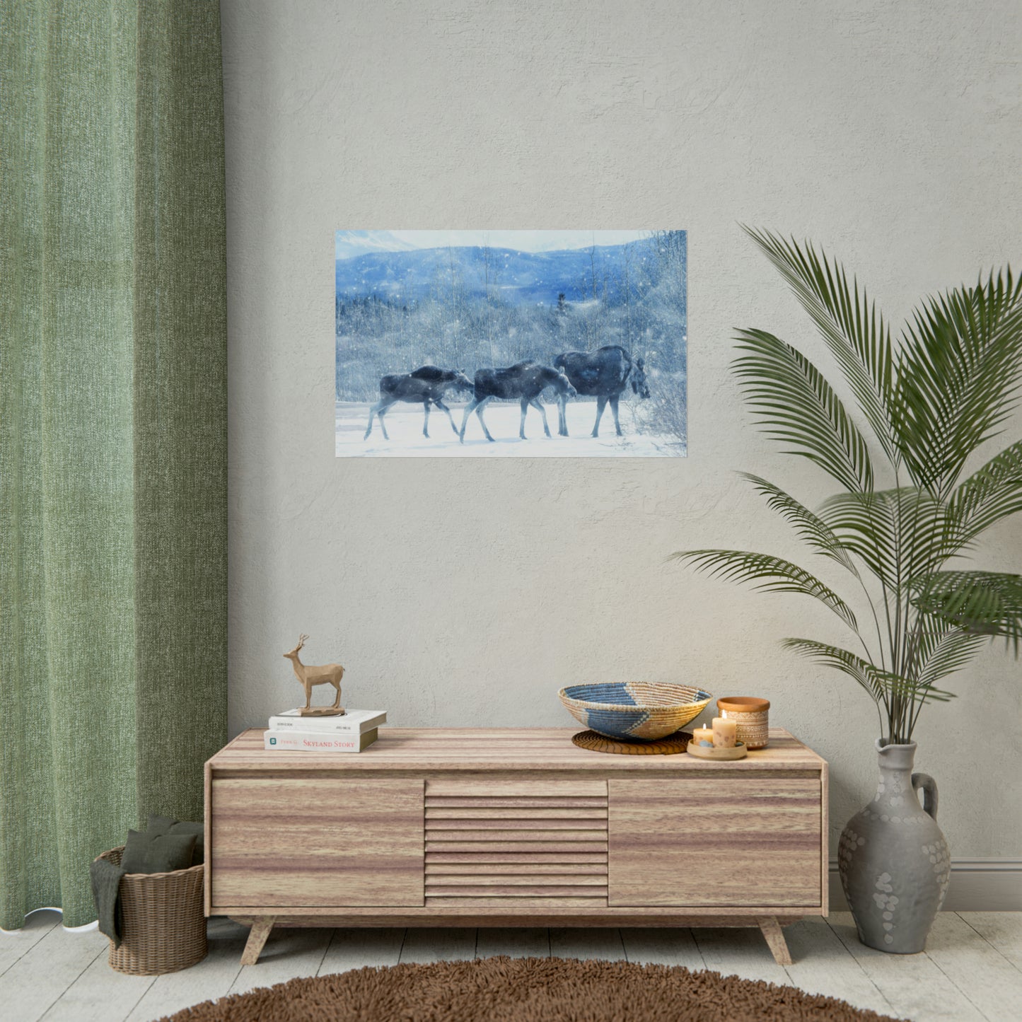 Moose Rolled Posters