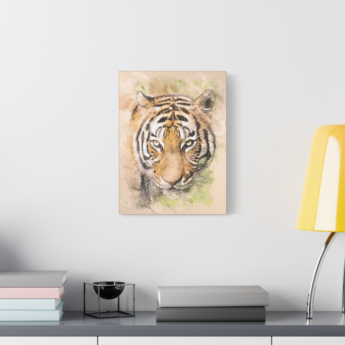 Tiger Matte Canvas, Stretched, 1.25"