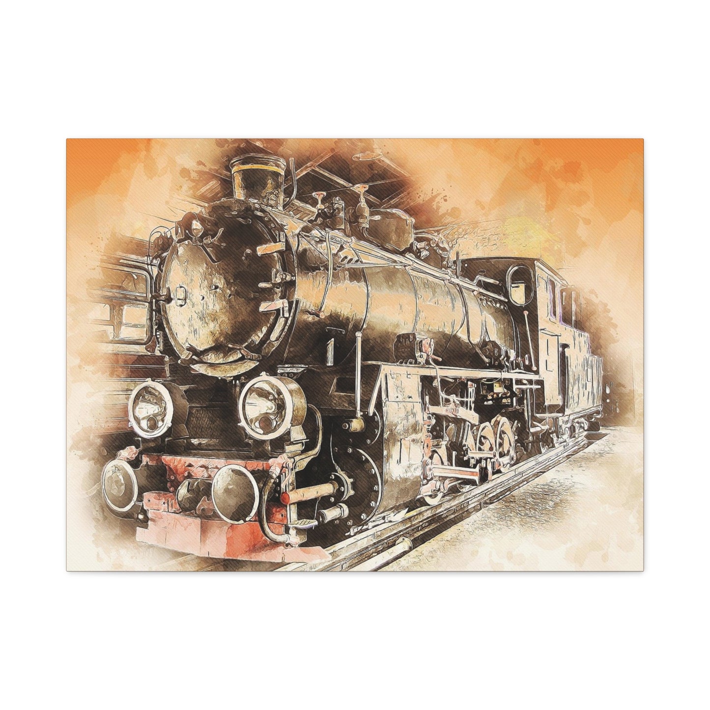 Locomotive Matte Canvas, Stretched, 1.25"