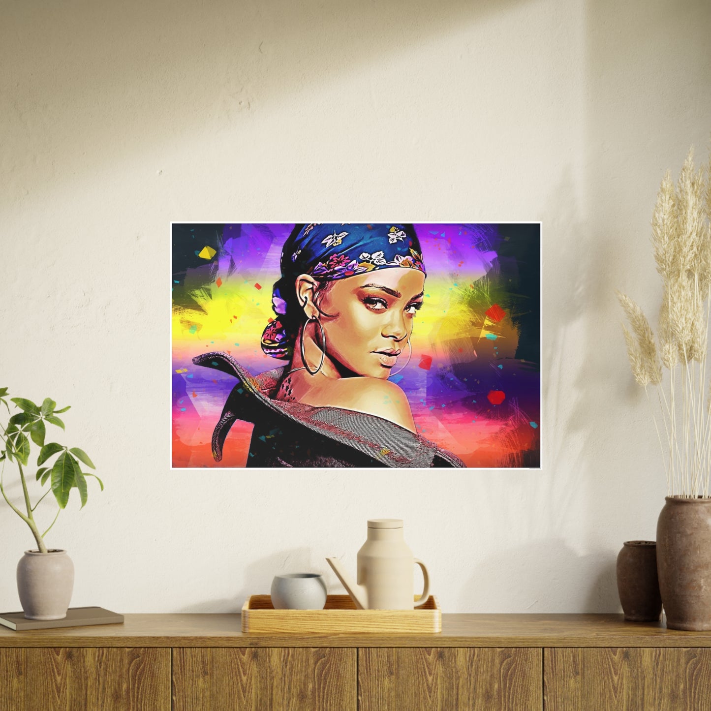 Woman Photo Art Paper Posters