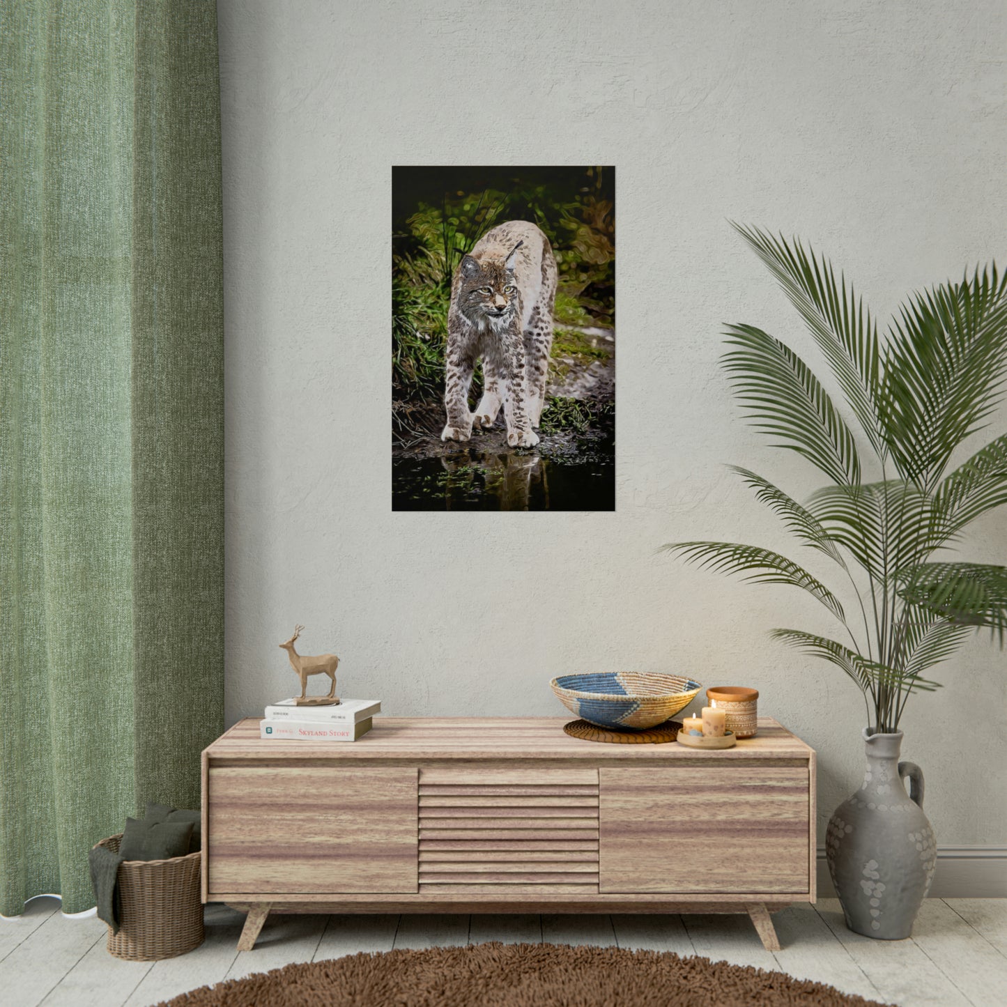 Bobcat Rolled Posters