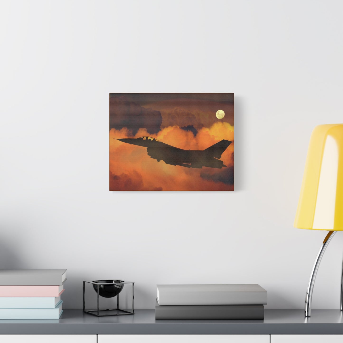 Jet Fighter Matte Canvas, Stretched, 1.25"