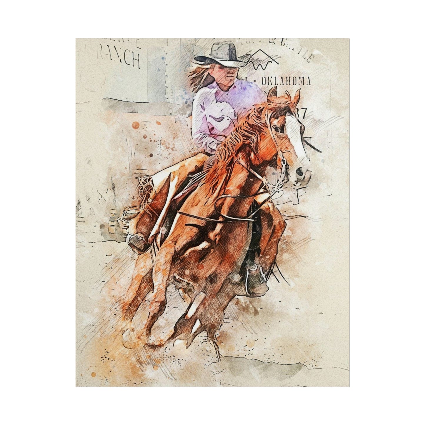 Rodeo Rolled Posters