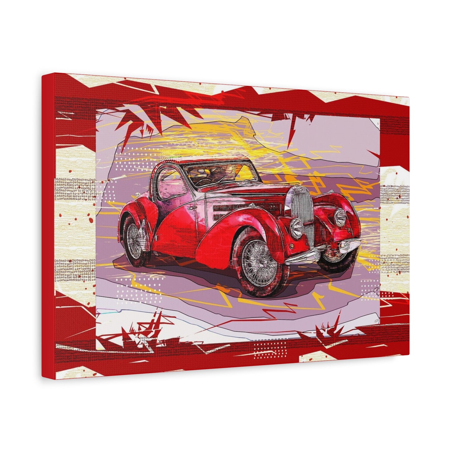 Bugatti Matte Canvas, Stretched, 1.25"