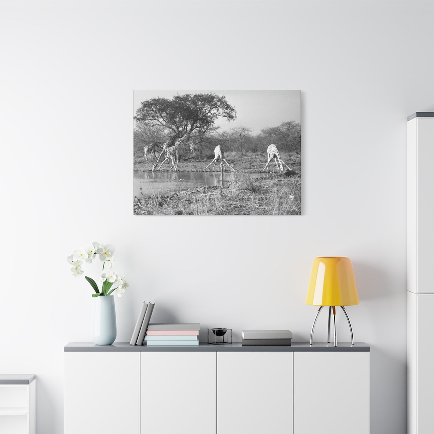 Girafe Matte Canvas, Stretched, 1.25"