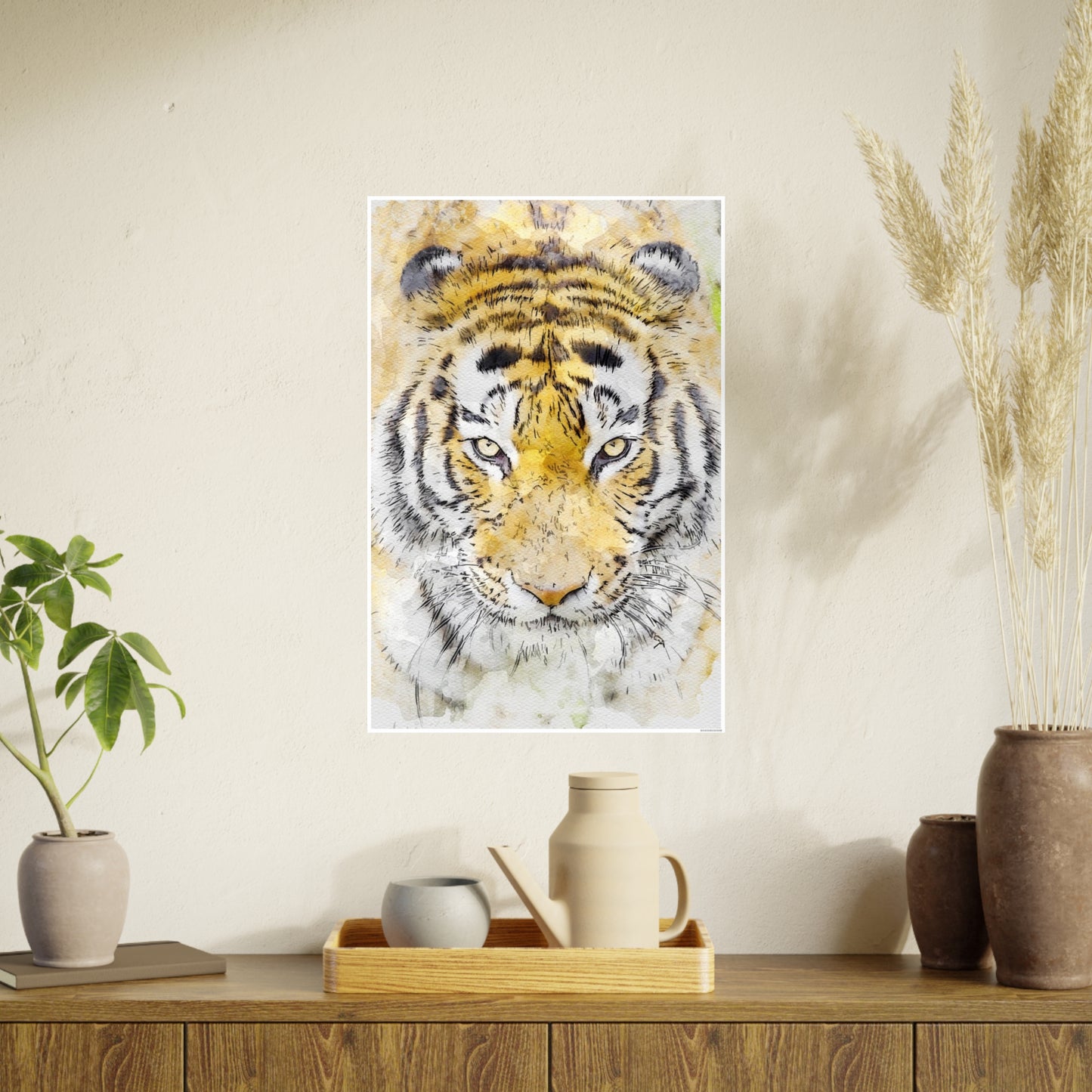Tiger Photo Art Paper Posters
