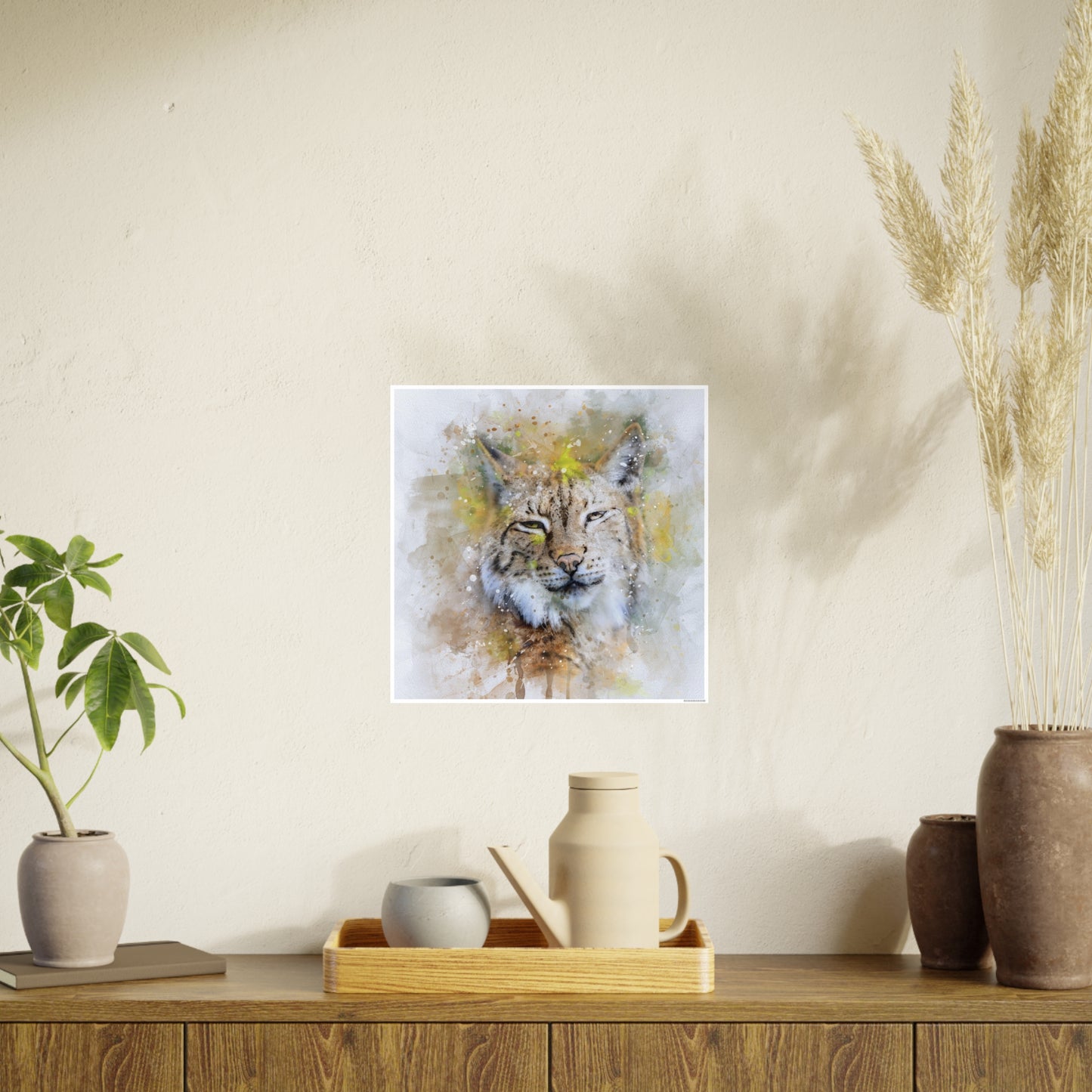 Bobcat Photo Art Paper Posters