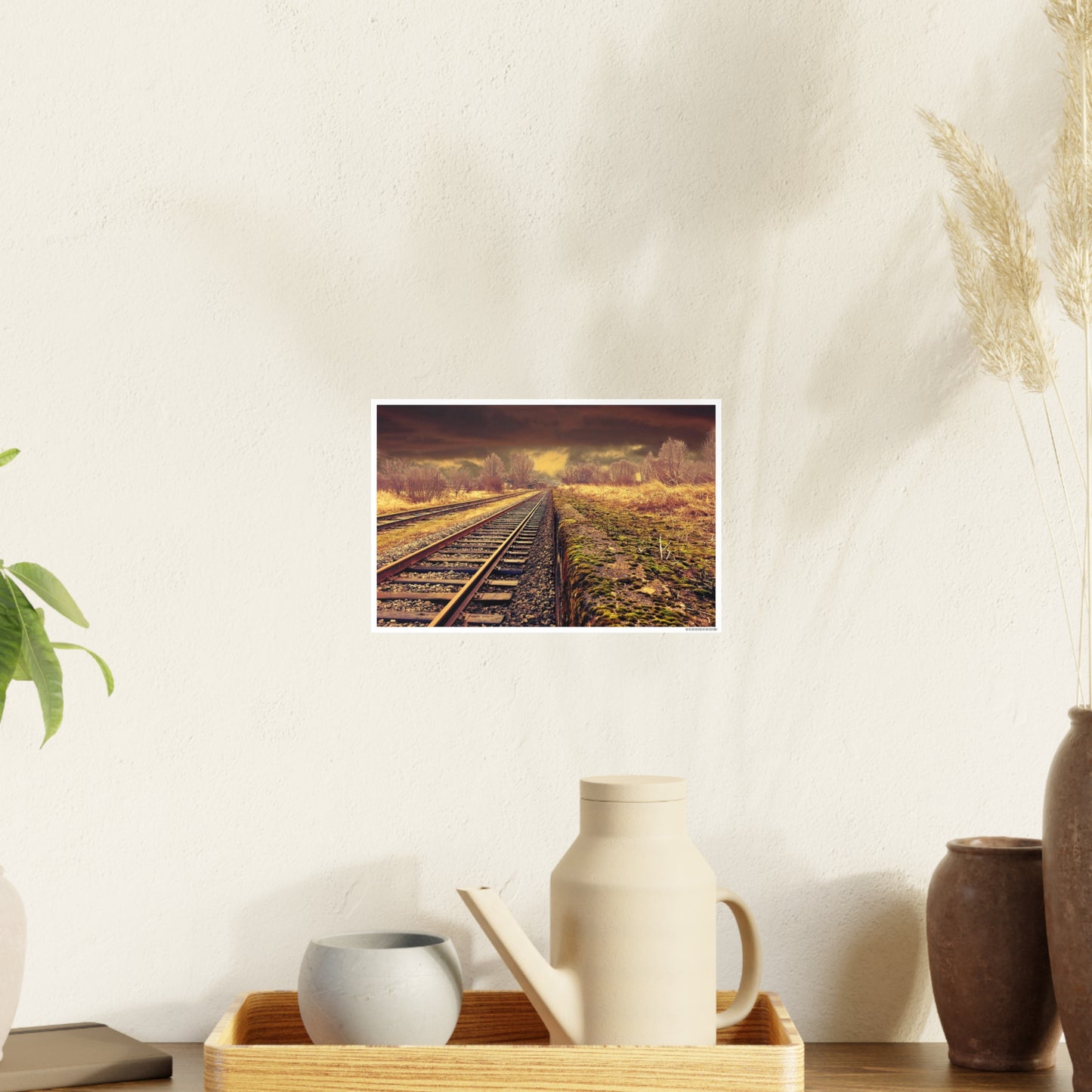 Tracks Photo Art Paper Posters
