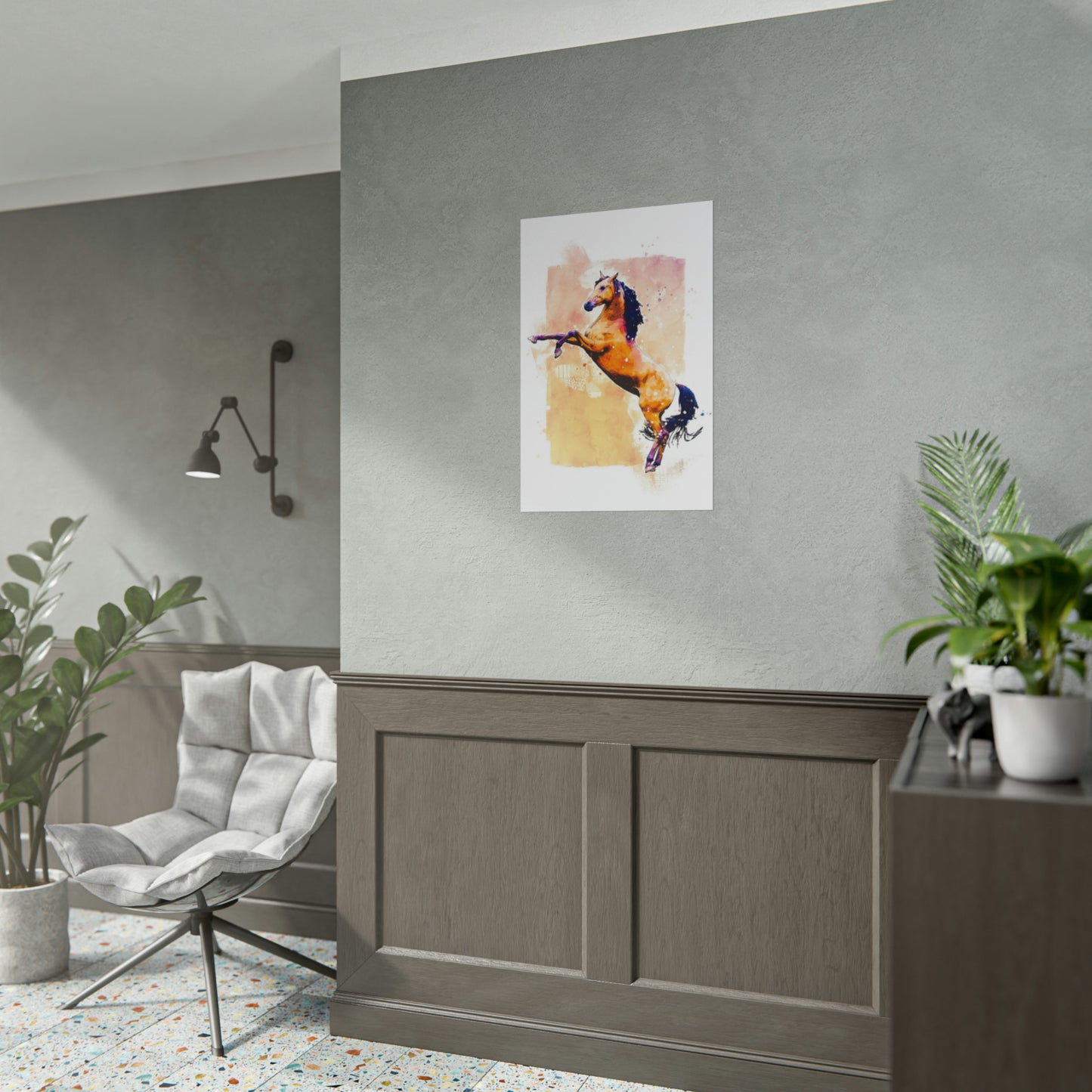 Horse Rolled Posters