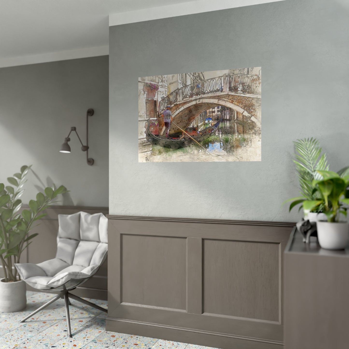 Gondola Rolled Posters