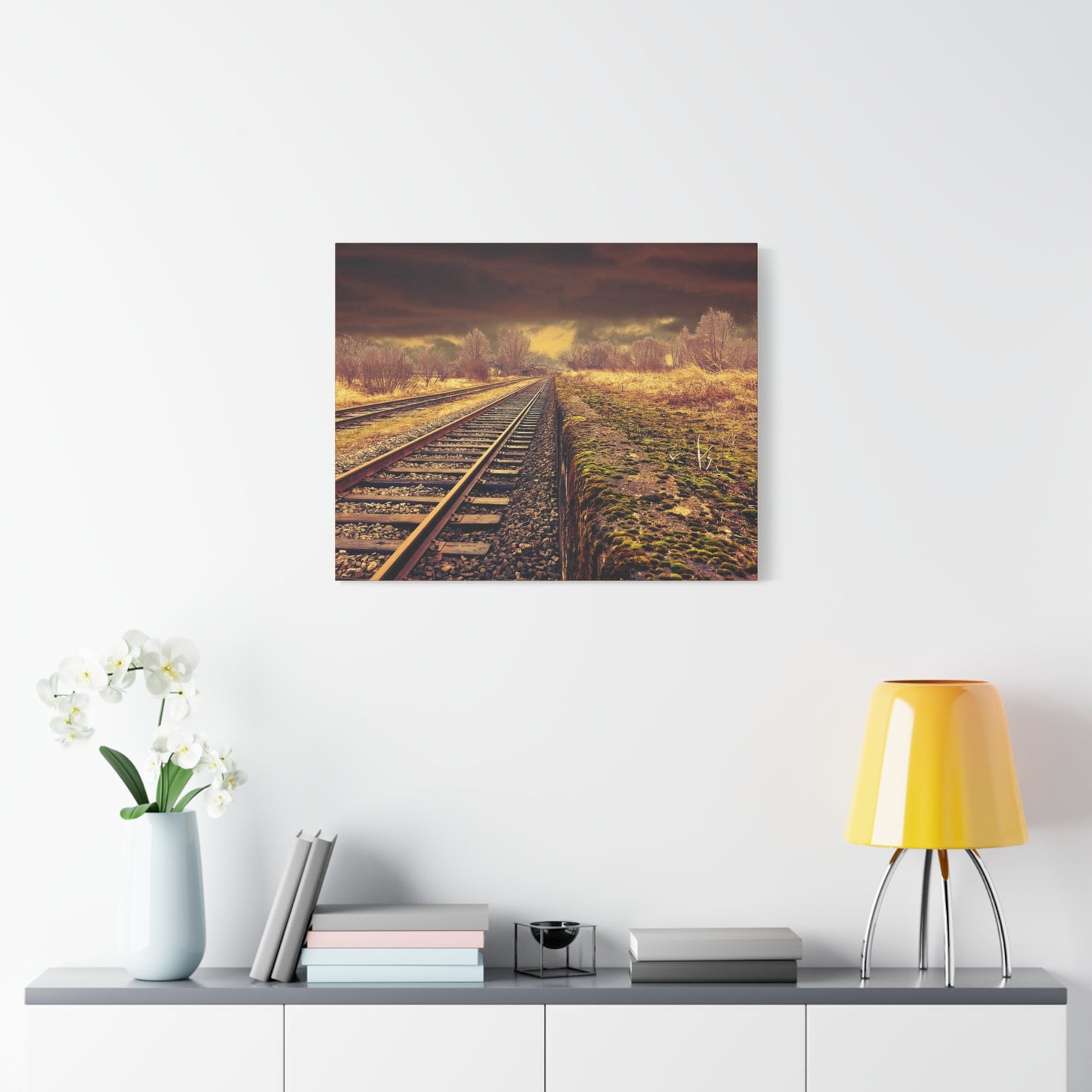 Tracks Matte Canvas, Stretched, 1.25"