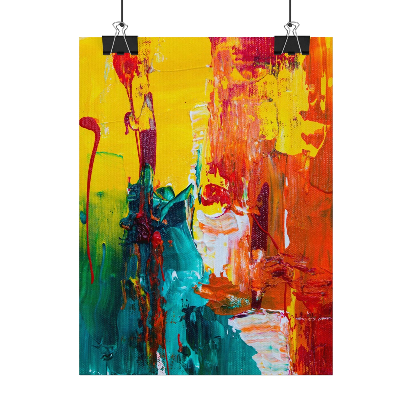 Abstract Rolled Posters
