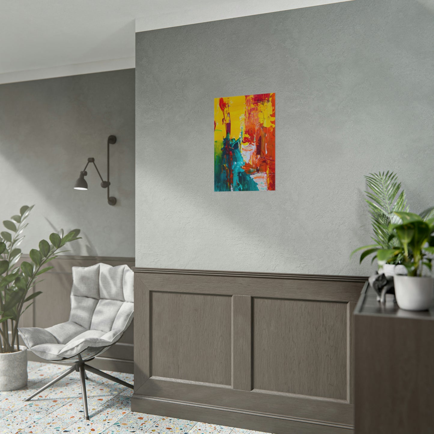 Abstract Rolled Posters