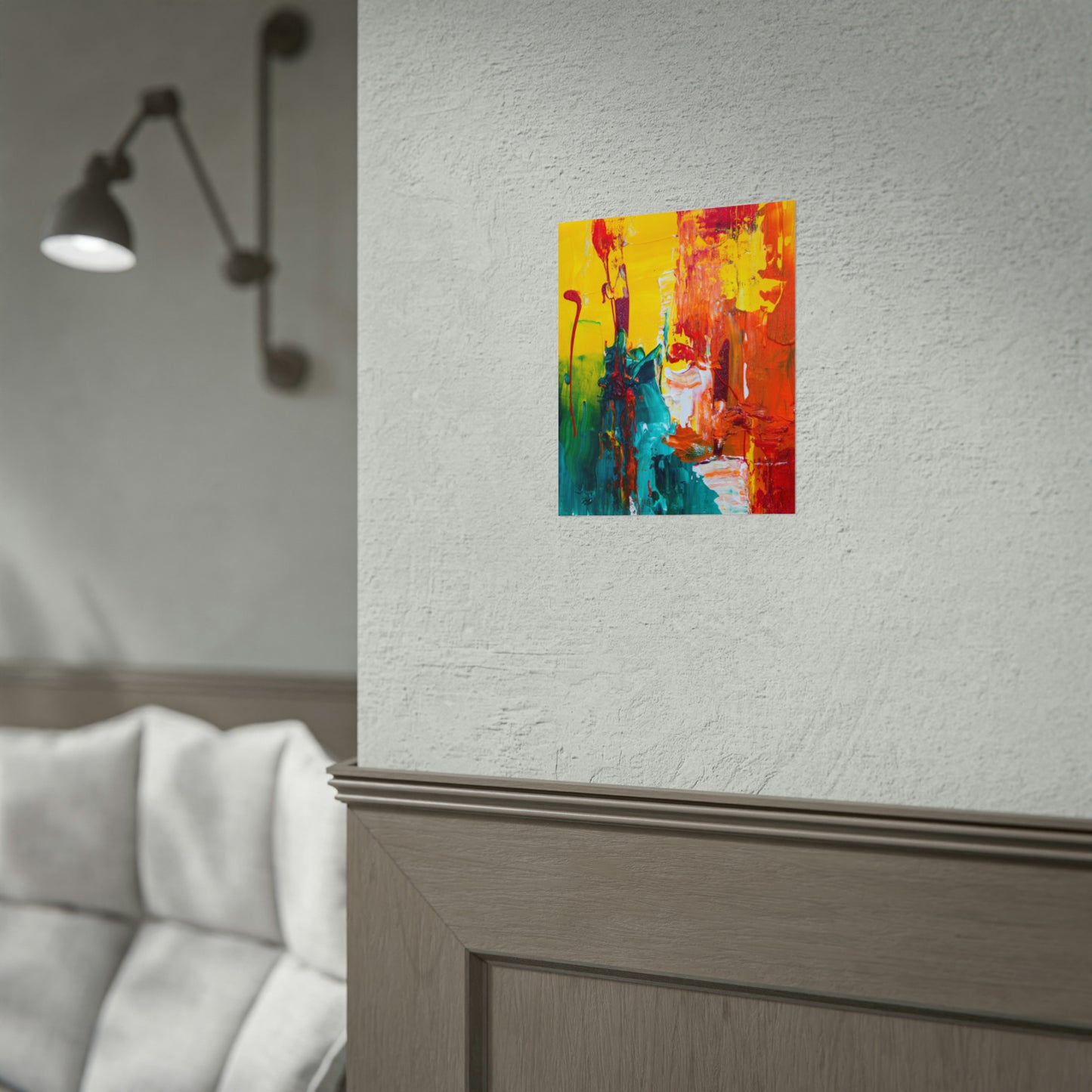 Abstract Rolled Posters