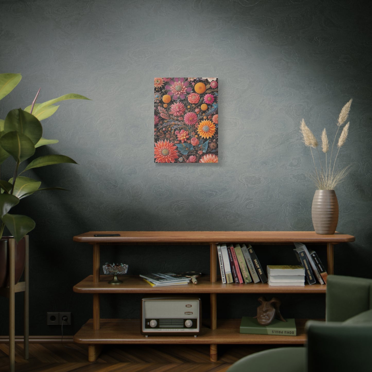 Flowers AI Gen Matte Canvas, Stretched, 1.25"