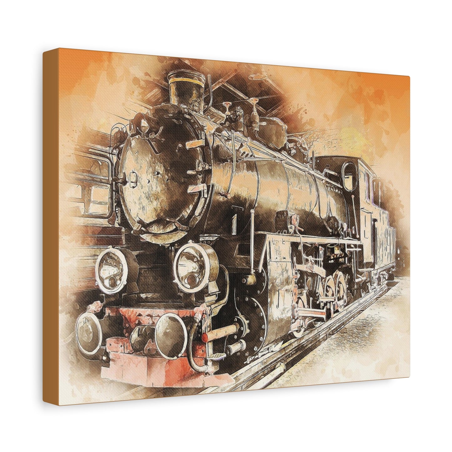 Locomotive Matte Canvas, Stretched, 1.25"