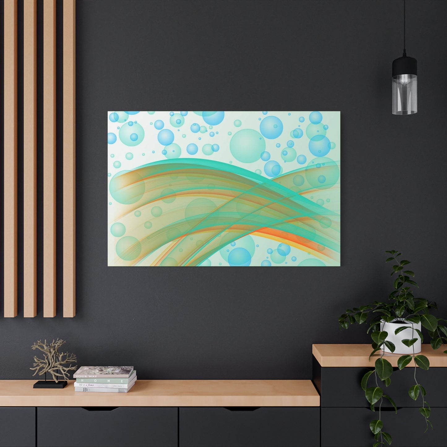 Bubbles Matte Canvas, Stretched, 1.25"