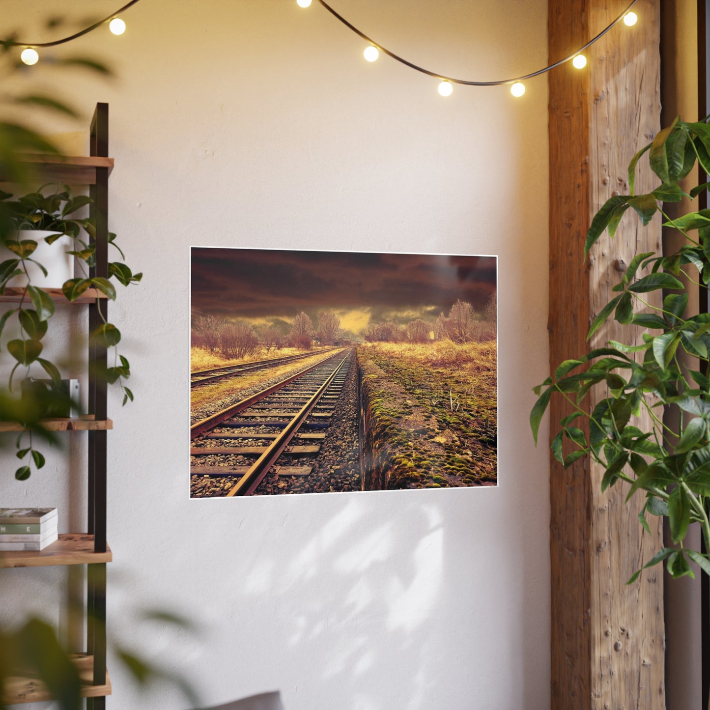 Tracks Photo Art Paper Posters