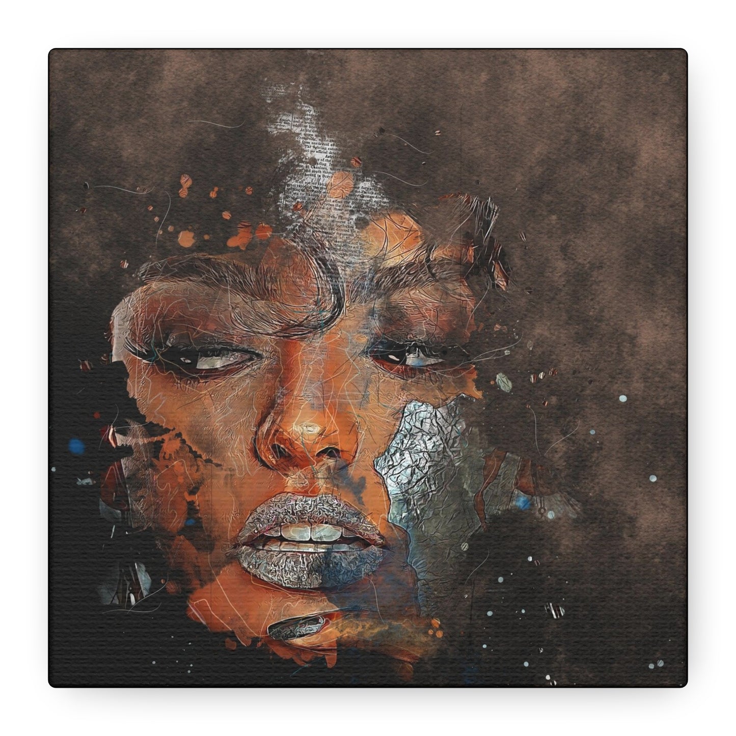 Woman Matte Canvas, Stretched, 1.25"