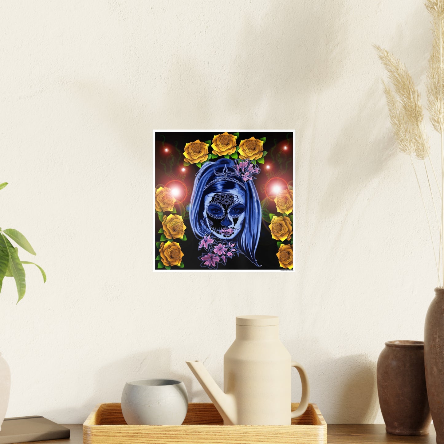 Day of the Dead Photo Art Paper Posters
