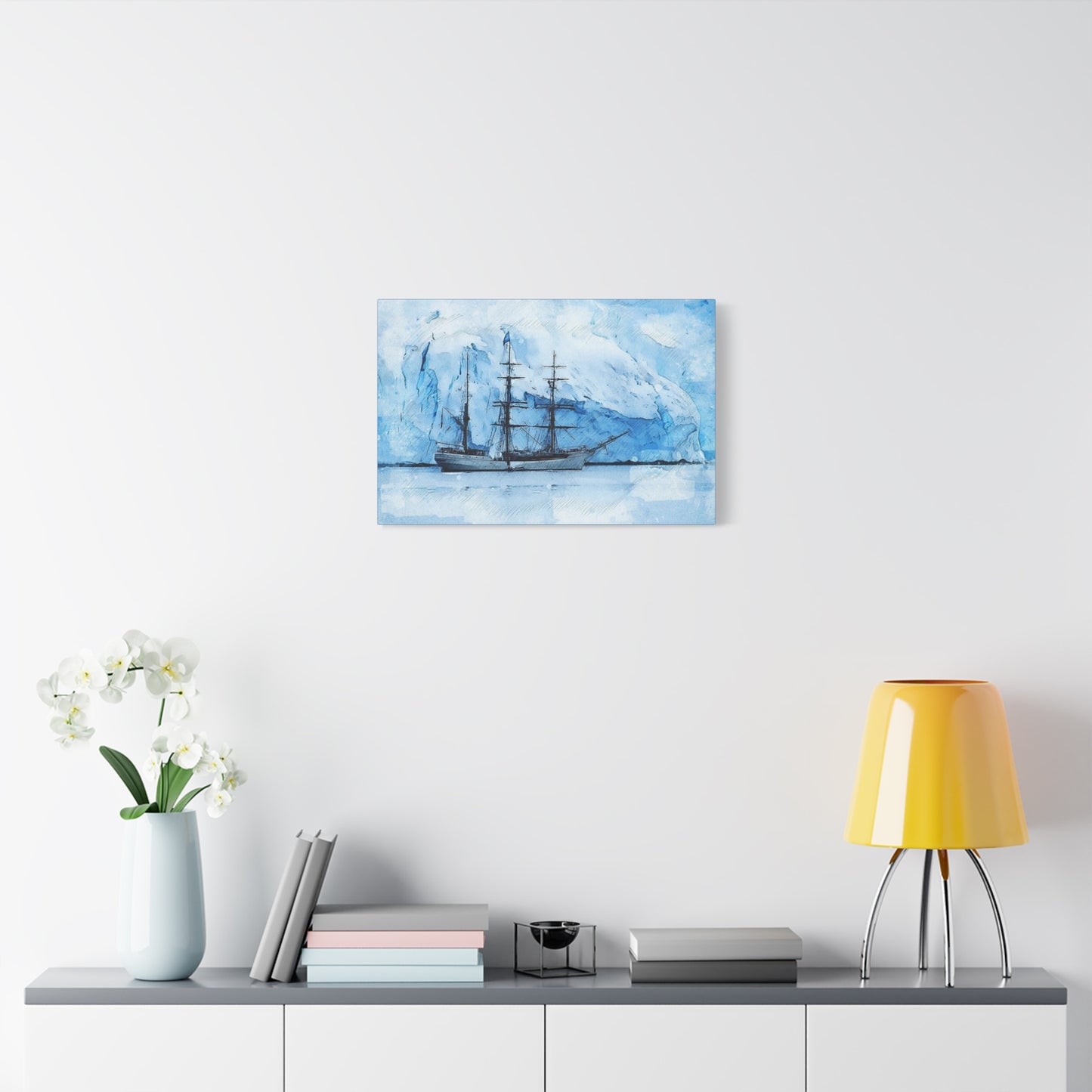 Ship Matte Canvas, Stretched, 1.25"