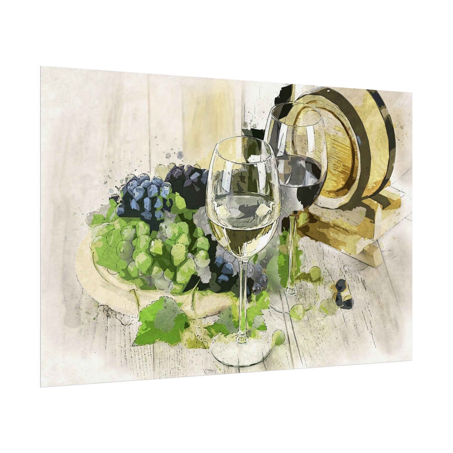 Wine Rolled Posters