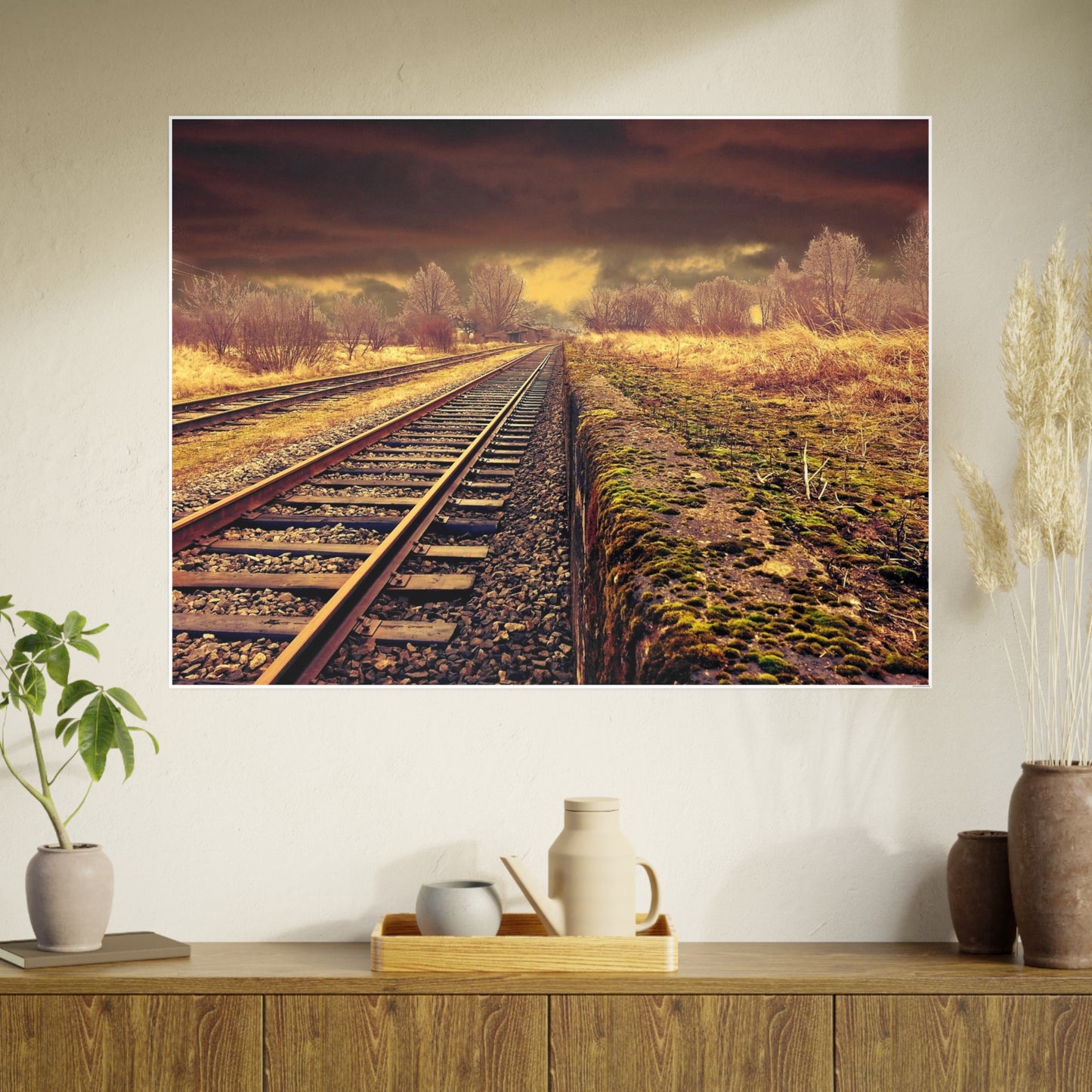Tracks Photo Art Paper Posters