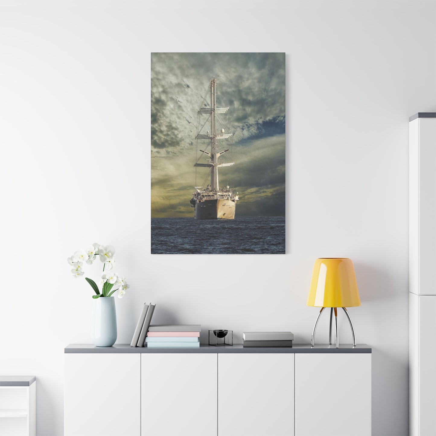 Ship Matte Canvas, Stretched, 1.25"