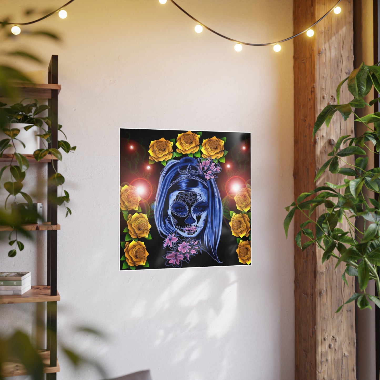Day of the Dead Photo Art Paper Posters