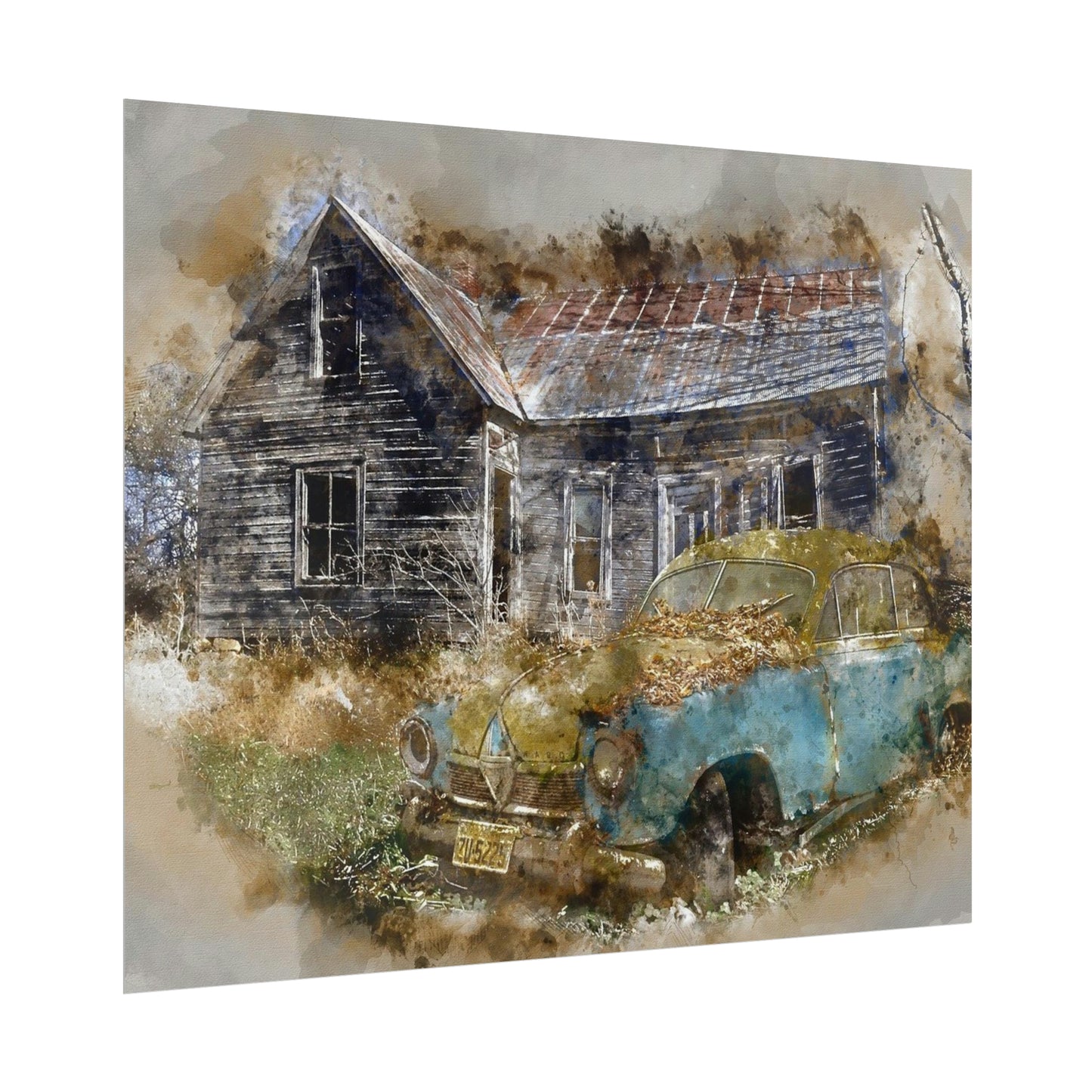 Old Barn Rolled Posters